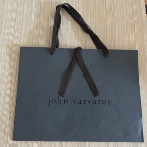 JOHN VARVATOS SHOPPING BAG
